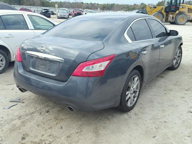 1N4AA5AP6BC816342 - 2011 NISSAN MAXIMA S 石墨色 照片 4