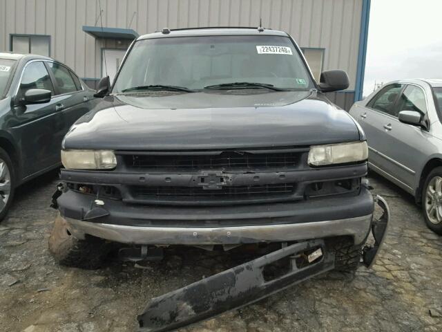 1GNEK13V45J157987 - 2005 CHEVROLET TAHOE K150 BLUE photo 9