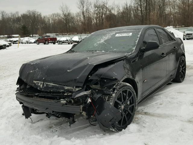 1G6DV5EP7C0147221 - 2012 CADILLAC CTS-V BLACK photo 2