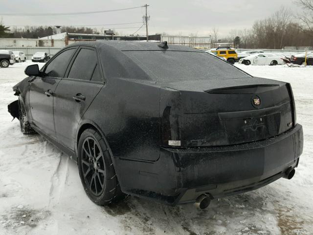 1G6DV5EP7C0147221 - 2012 CADILLAC CTS-V BLACK photo 3