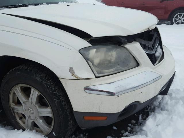 2A4GF68426R838840 - 2006 CHRYSLER PACIFICA T WHITE photo 10