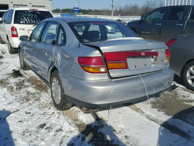 1G8JU52F8YY638124 - 2000 SATURN LS1 SILVER photo 3