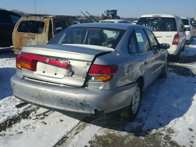 1G8JU52F8YY638124 - 2000 SATURN LS1 SILVER photo 4