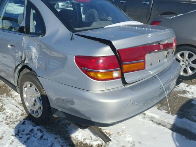 1G8JU52F8YY638124 - 2000 SATURN LS1 SILVER photo 9