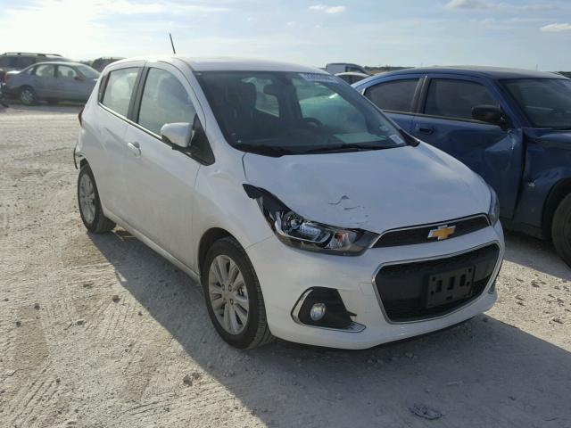 KL8CD6SA0HC827820 - 2017 CHEVROLET SPARK 1LT WHITE photo 1