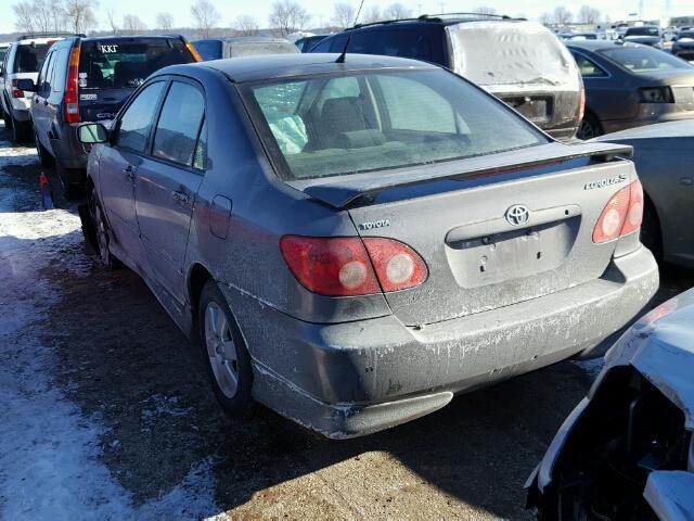 1NXBR30E26Z754154 - 2006 TOYOTA COROLLA CE GRAY photo 3