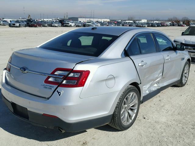 1FAHP2F89DG146732 - 2013 FORD TAURUS LIM SILVER photo 4