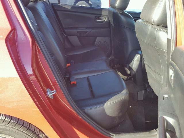 JM1BK12FX61418675 - 2006 MAZDA 3 I RED photo 6