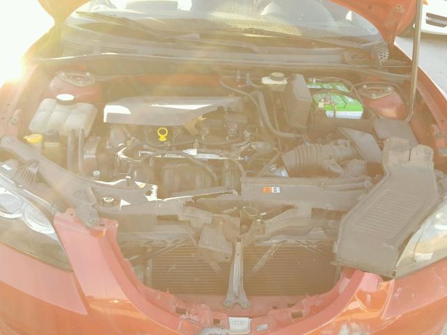 JM1BK12FX61418675 - 2006 MAZDA 3 I RED photo 7