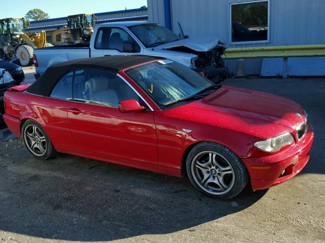 WBABW33454PL24532 - 2004 BMW 325 CI RED photo 1