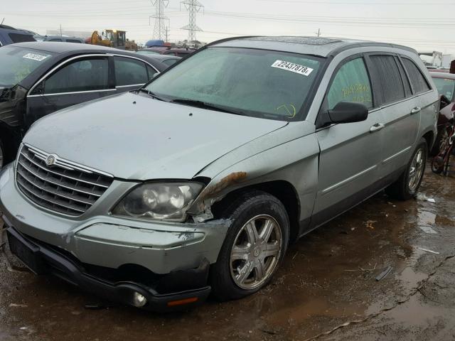 2C8GF68454R590441 - 2004 CHRYSLER PACIFICA GREEN photo 2