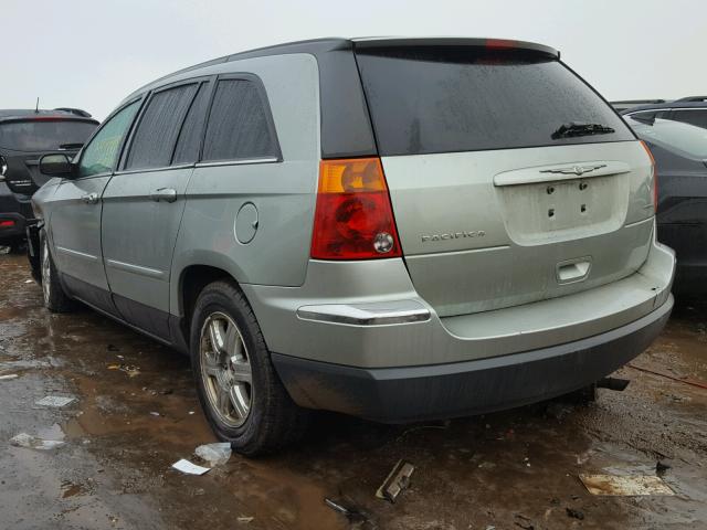 2C8GF68454R590441 - 2004 CHRYSLER PACIFICA GREEN photo 3