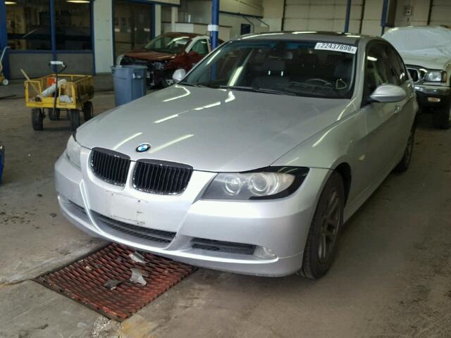 WBAVB13566KX62482 - 2006 BMW 325 I GRAY photo 2