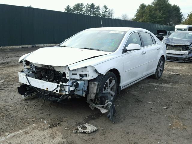 1G1ZC5E00CF225551 - 2012 CHEVROLET MALIBU 1LT WHITE photo 2