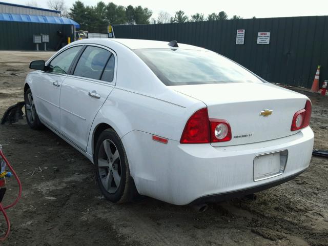 1G1ZC5E00CF225551 - 2012 CHEVROLET MALIBU 1LT WHITE photo 3