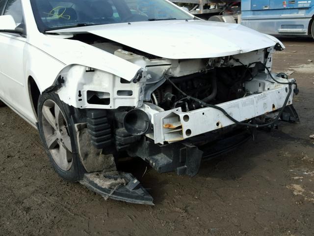 1G1ZC5E00CF225551 - 2012 CHEVROLET MALIBU 1LT WHITE photo 9