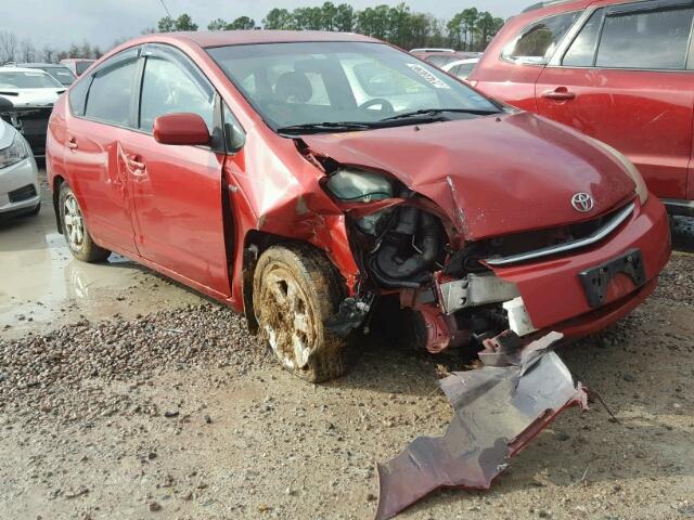 JTDKB20U883338869 - 2008 TOYOTA PRIUS RED photo 1