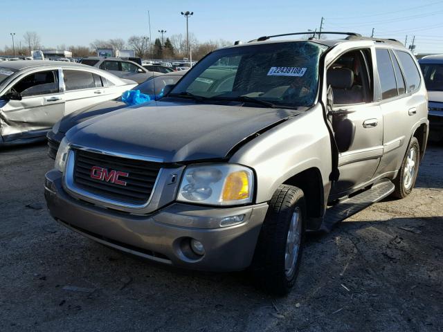 1GKDT13S552207088 - 2005 GMC ENVOY SILVER photo 2