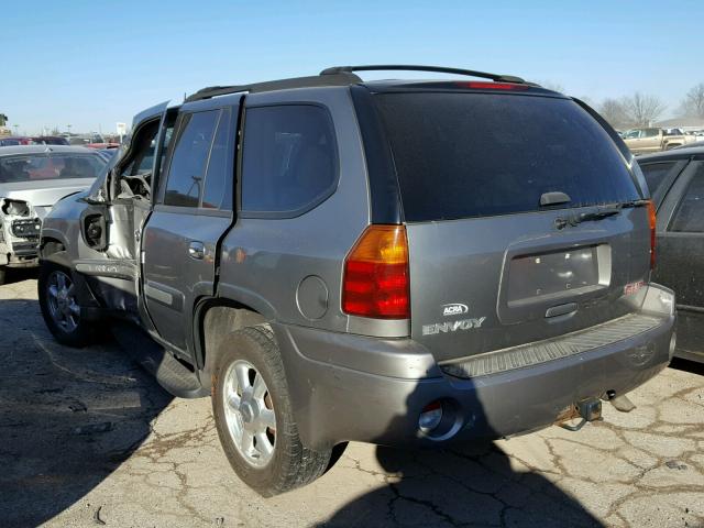 1GKDT13S552207088 - 2005 GMC ENVOY SILVER photo 3