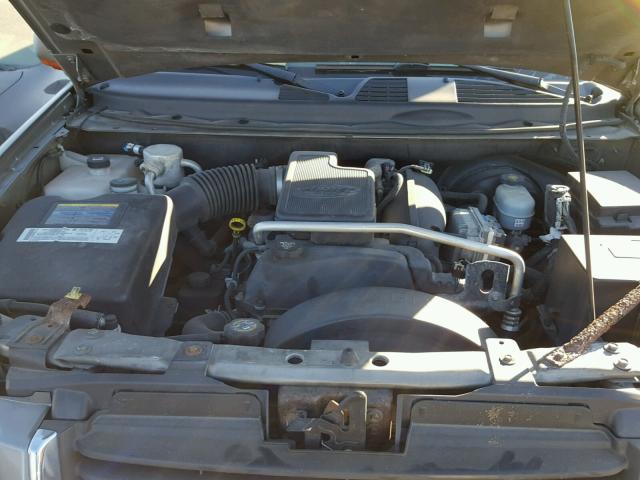 1GKDT13S552207088 - 2005 GMC ENVOY SILVER photo 7