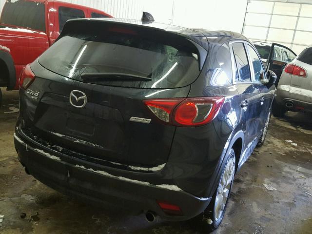 JM3KE4DY4F0470002 - 2015 MAZDA CX-5 GT BLACK photo 4