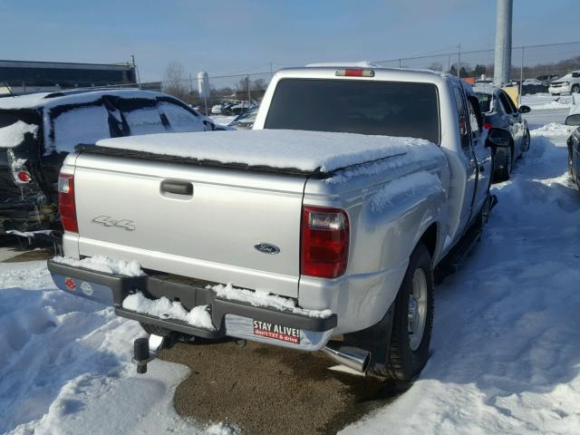 1FTZR15E83PA62121 - 2003 FORD RANGER SUP GRAY photo 4