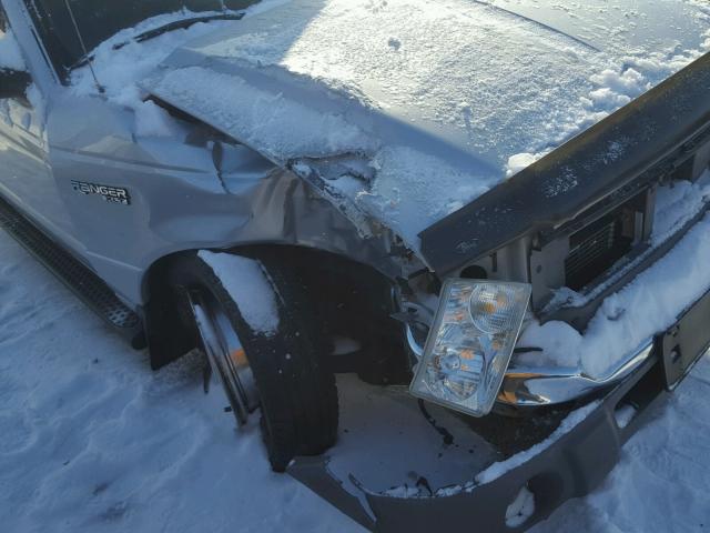 1FTZR15E83PA62121 - 2003 FORD RANGER SUP GRAY photo 9