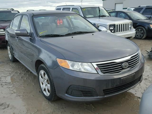 KNAGE228495301592 - 2009 KIA OPTIMA LX GRAY photo 1