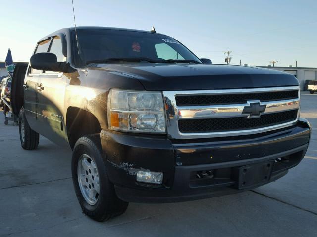 2GCEC13J871695995 - 2007 CHEVROLET SILVERADO BLACK photo 1