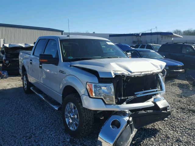 1FTEW1CM4BFD19412 - 2011 FORD F150 SUPER SILVER photo 1