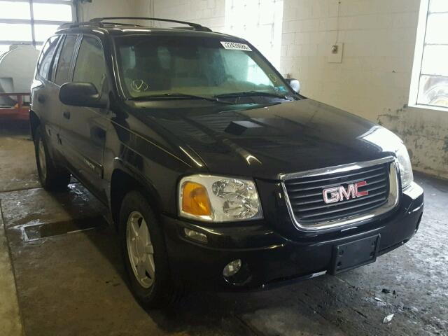 1GKDT13S022201825 - 2002 GMC ENVOY BLACK photo 1