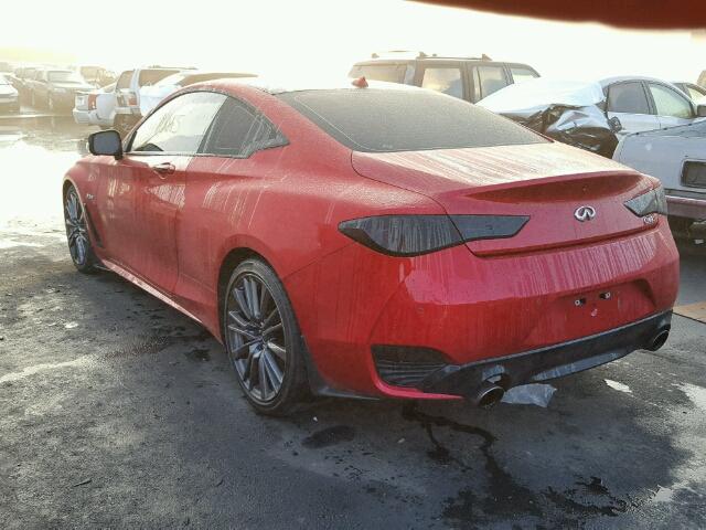 JN1FV7EK8HM611075 - 2017 INFINITI Q60 RED SP RED photo 3