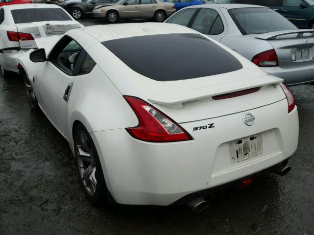 JN1AZ4EH5BM550096 - 2011 NISSAN 370Z BASE WHITE photo 3