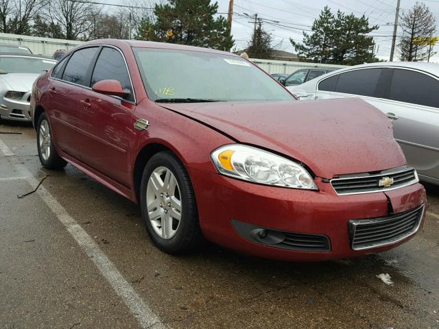 2G1WB5EK5B1214073 - 2011 CHEVROLET IMPALA LT BURGUNDY photo 1