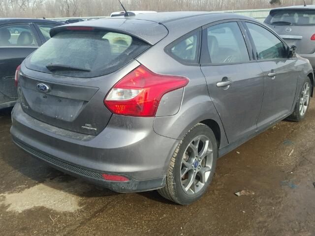 1FADP3K21DL267638 - 2013 FORD FOCUS SE GRAY photo 4