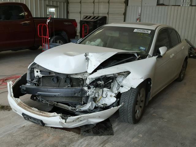 1HGCP2F84AA193185 - 2010 HONDA ACCORD EXL WHITE photo 2