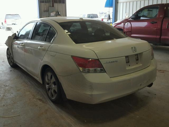 1HGCP2F84AA193185 - 2010 HONDA ACCORD EXL WHITE photo 3