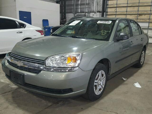 1G1ZS52F95F154932 - 2005 CHEVROLET MALIBU GREEN photo 2