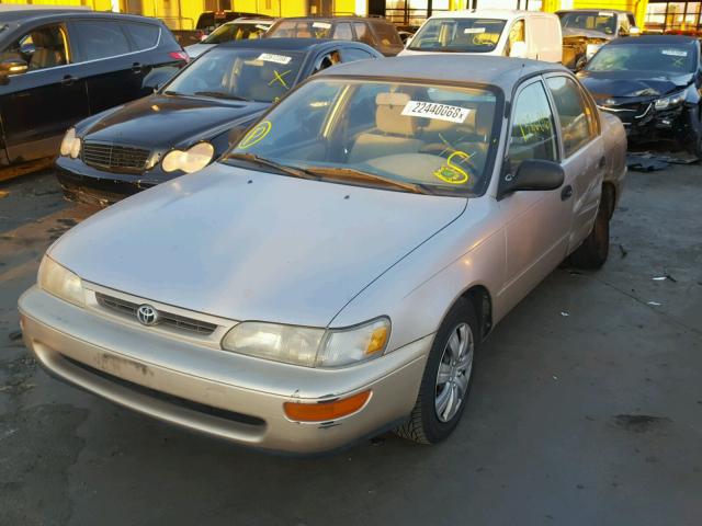 1NXBA02E9VZ525312 - 1997 TOYOTA COROLLA BA TAN photo 2