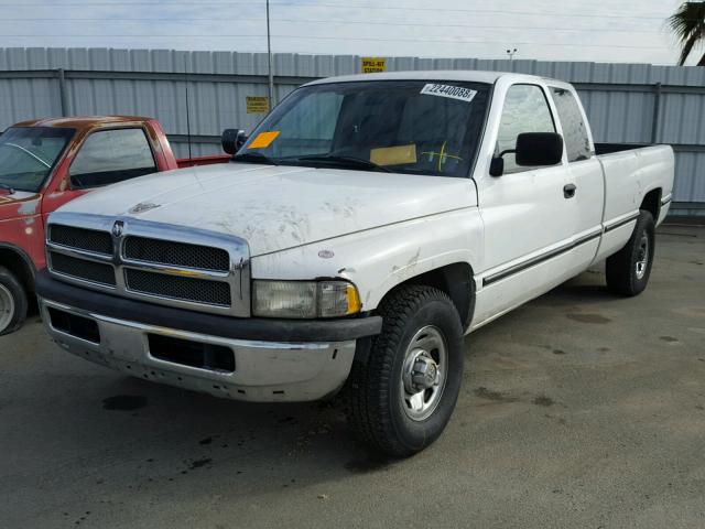 3B7KC23W7VM504142 - 1997 DODGE RAM 2500 WHITE photo 2