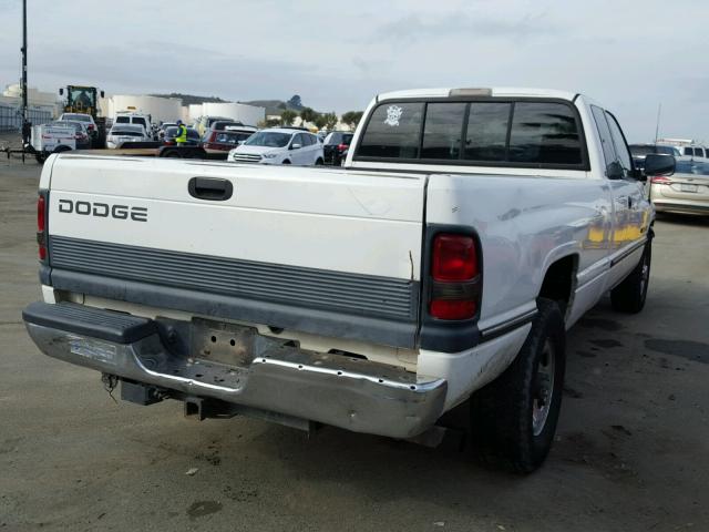 3B7KC23W7VM504142 - 1997 DODGE RAM 2500 WHITE photo 4