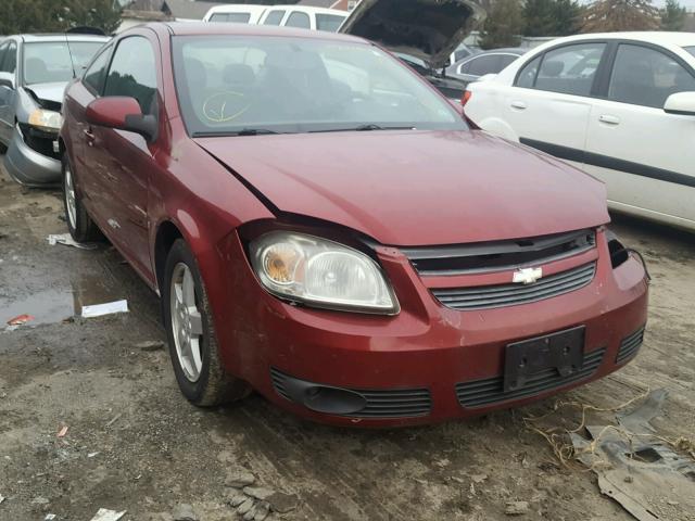 1G1AL18F587148263 - 2008 CHEVROLET COBALT LT BURGUNDY photo 1