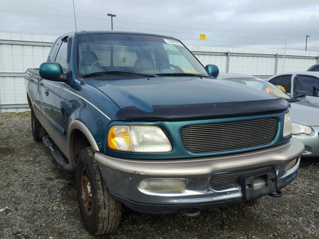 1FTDX18W2VKD24543 - 1997 FORD F150 GREEN photo 1