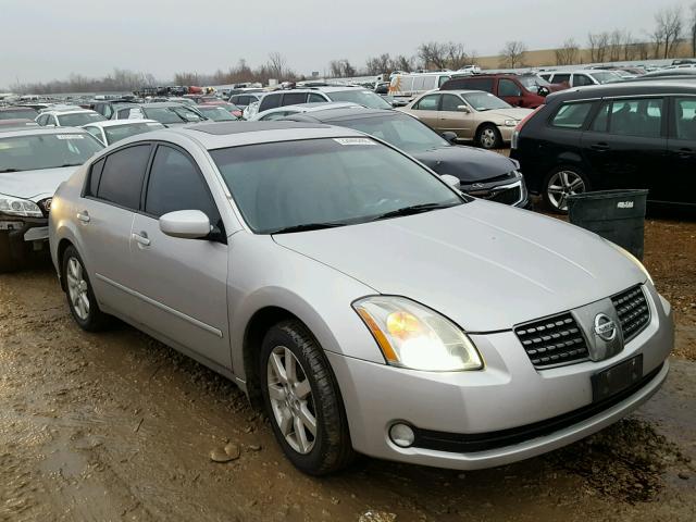 1N4BA41E24C874867 - 2004 NISSAN MAXIMA SE GRAY photo 1