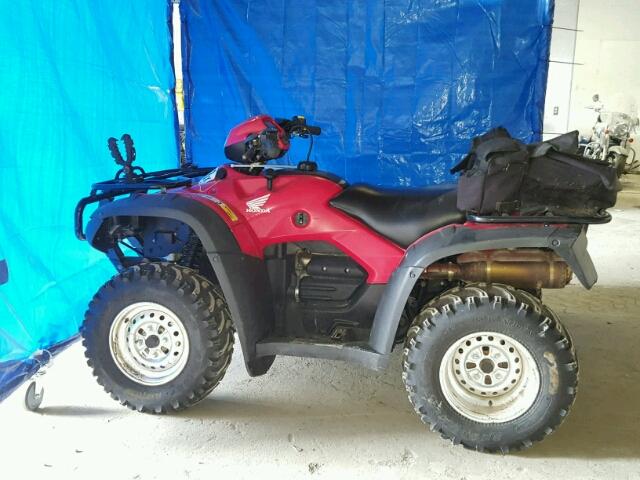 1HFTE26E0E4401020 - 2014 HONDA TRX500 FPA RED photo 10