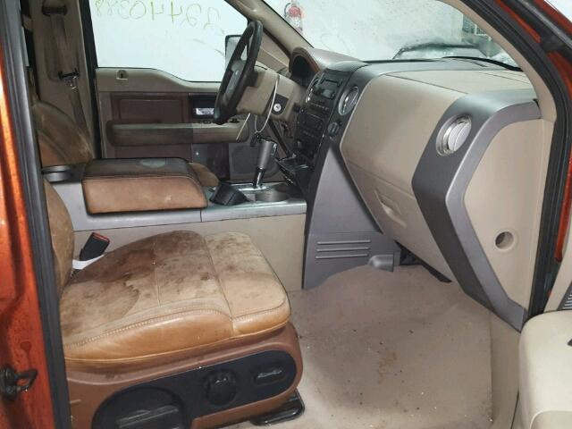 1FTPW14526KB42078 - 2006 FORD F150 SUPER BROWN photo 5