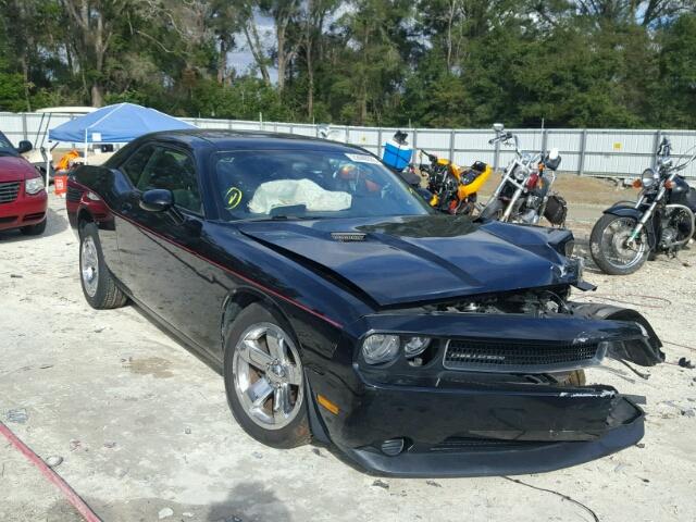 2B3CJ4DG9BH603697 - 2011 DODGE CHALLENGER BLACK photo 1