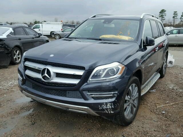 4JGDF7CEXDA264922 - 2013 MERCEDES-BENZ GL 450 4MA GRAY photo 2