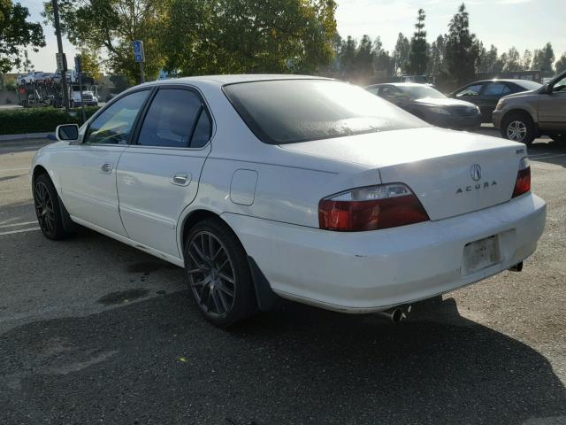 19UUA566X3A029965 - 2003 ACURA 3.2TL WHITE photo 3