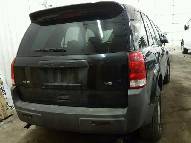 5GZCZ53B83S870776 - 2003 SATURN VUE BLACK photo 4